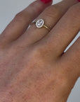 9ct Yellow Gold Cubic Zirconia Ring