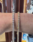 5ct Laboratory Grown Diamond Tennis Bracelet