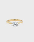 Grace - 18ct Yellow Gold .64ct Solitaire Earth Grown Diamond Ring