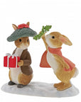 Beatrix Potter Peter Rabbit Flopsy and Benjamin Under the Misteltoe