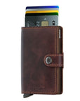 Miniwallet Vintage Chocolate