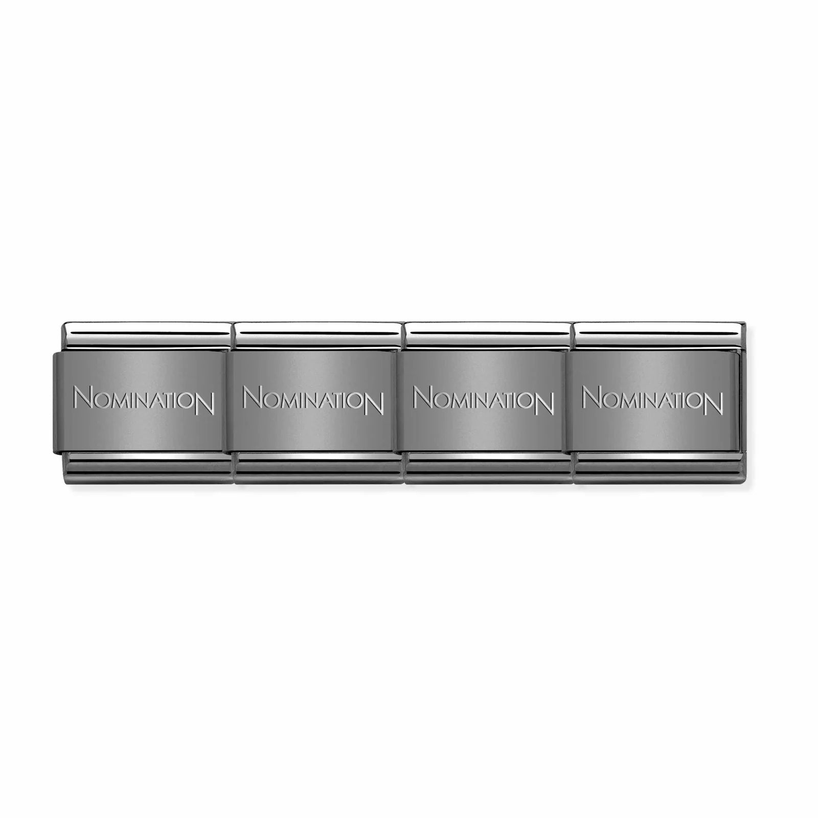 Nomination Classic Matte Black Composable Starter Bracelet