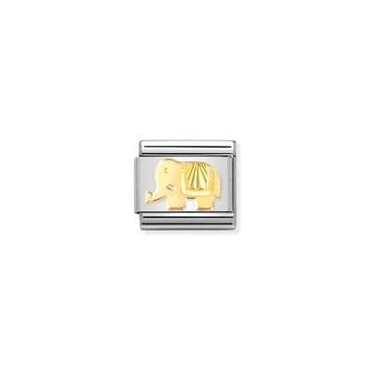 Composable Classic Link, Elephant, etched detail