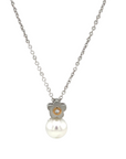 18ct White Gold Pearl Pendant