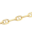 9ct Yellow Gold Oval Link Bracelet