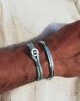 Don Dino Stone Gray - Summer Blue | Silver