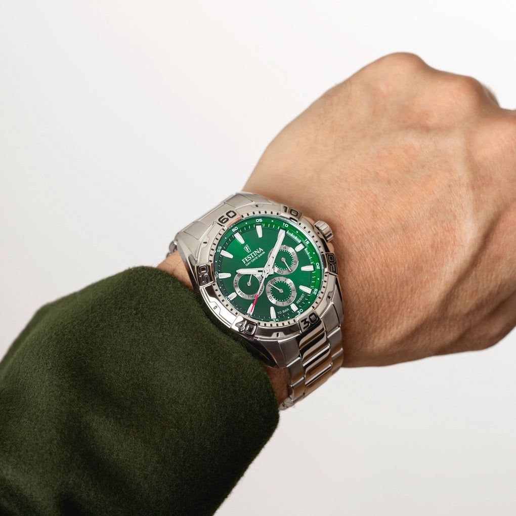 Green Chrono Festina