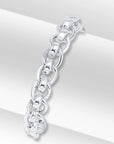 Sterling Silver 4mm Handmade Rollerball Chain