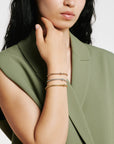 Flex'it bracelet with a white diamond