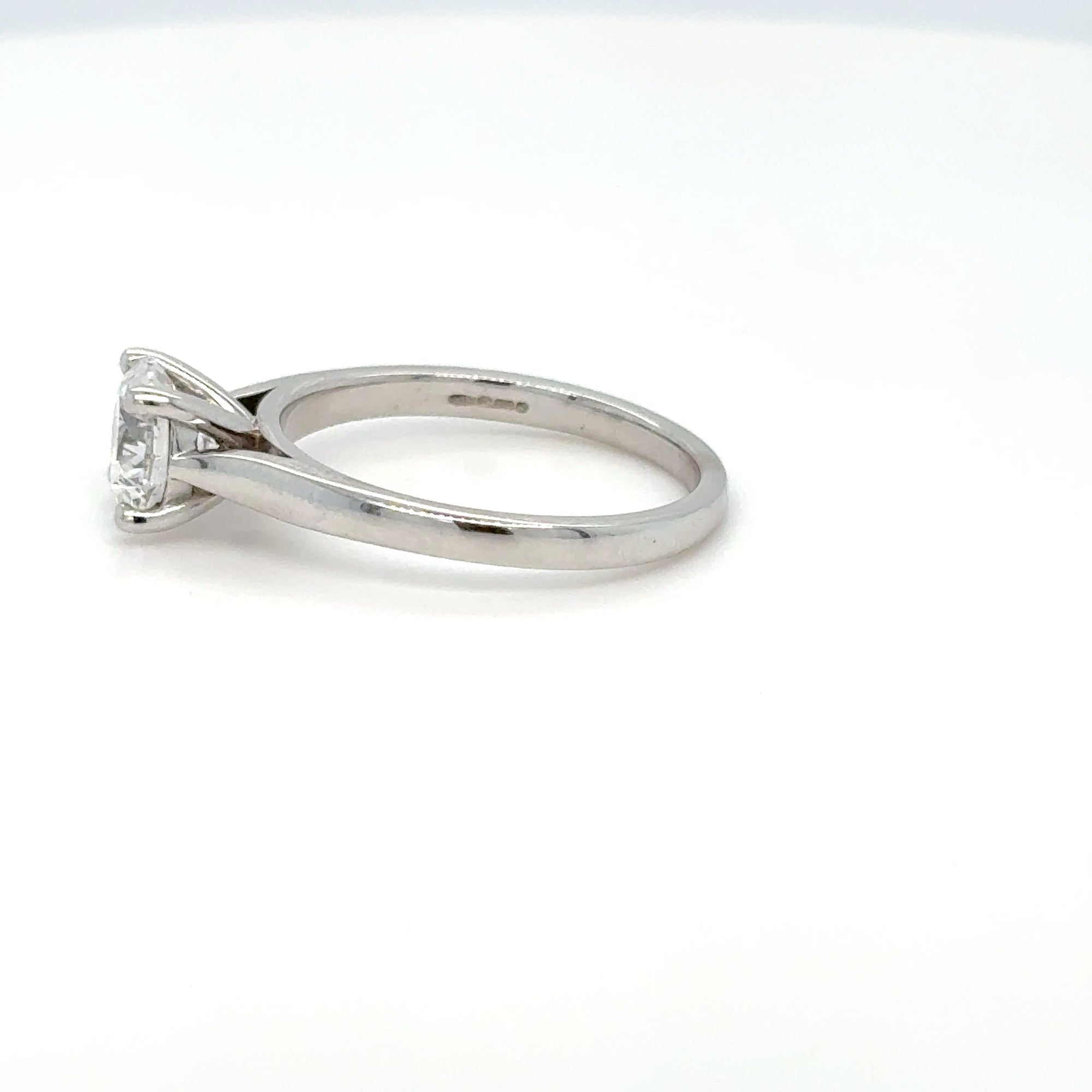 Gemma - Platinum 1.20ct Laboratory Grown Round Brilliant Solitaire Ring