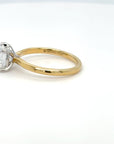 Pippa- 18ct Yellow Gold 1.55ct Laboratory Grown Round Brilliant Solitaire Ring