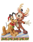 Disney Traditions - Festive Friends - Mickey and Pluto Christmas