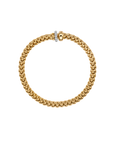 Flex'it bracelet with a double rondel and diamond pavé