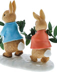 Beatrix Potter Peter Rabbit & Flopsy Figurine