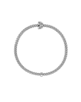Flex'it bracelet White Gold Diamond Rondel