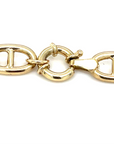 9ct Yellow Gold Oval Link Bracelet