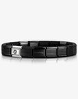 Nomination Base Black Starter Bracelet - Charm must be added to Order Bracelet cannot be purchased individually