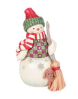 Swept in Love Snowman with Dog