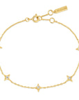 Gold Stars Station Bracelet