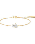 Gold Toi & Moi Bracelet
