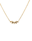9ct Yellow Gold Diamond Pendant
