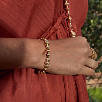 Gold Moss Bracelet