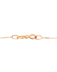 18ct Rose Gold Diamond and Morganite Pendant