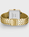 La Tétragone Multifunction Watch Steel, White, Gold Colour