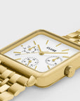 La Tétragone Multifunction Watch Steel, White, Gold Colour