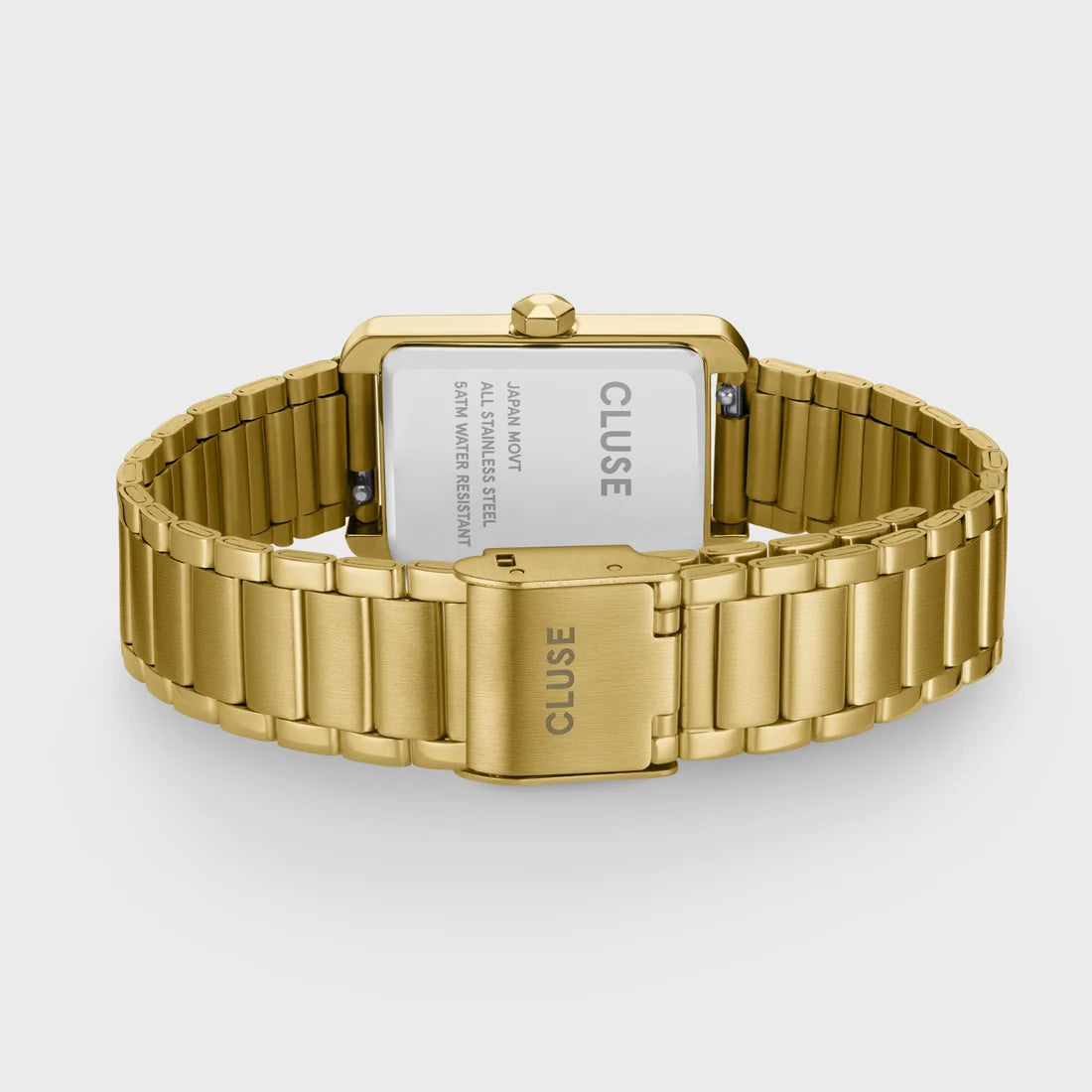 Belisenna Watch Steel, Mocha, Gold Colour