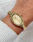 LOvale Watch Steel, Full Gold Colour