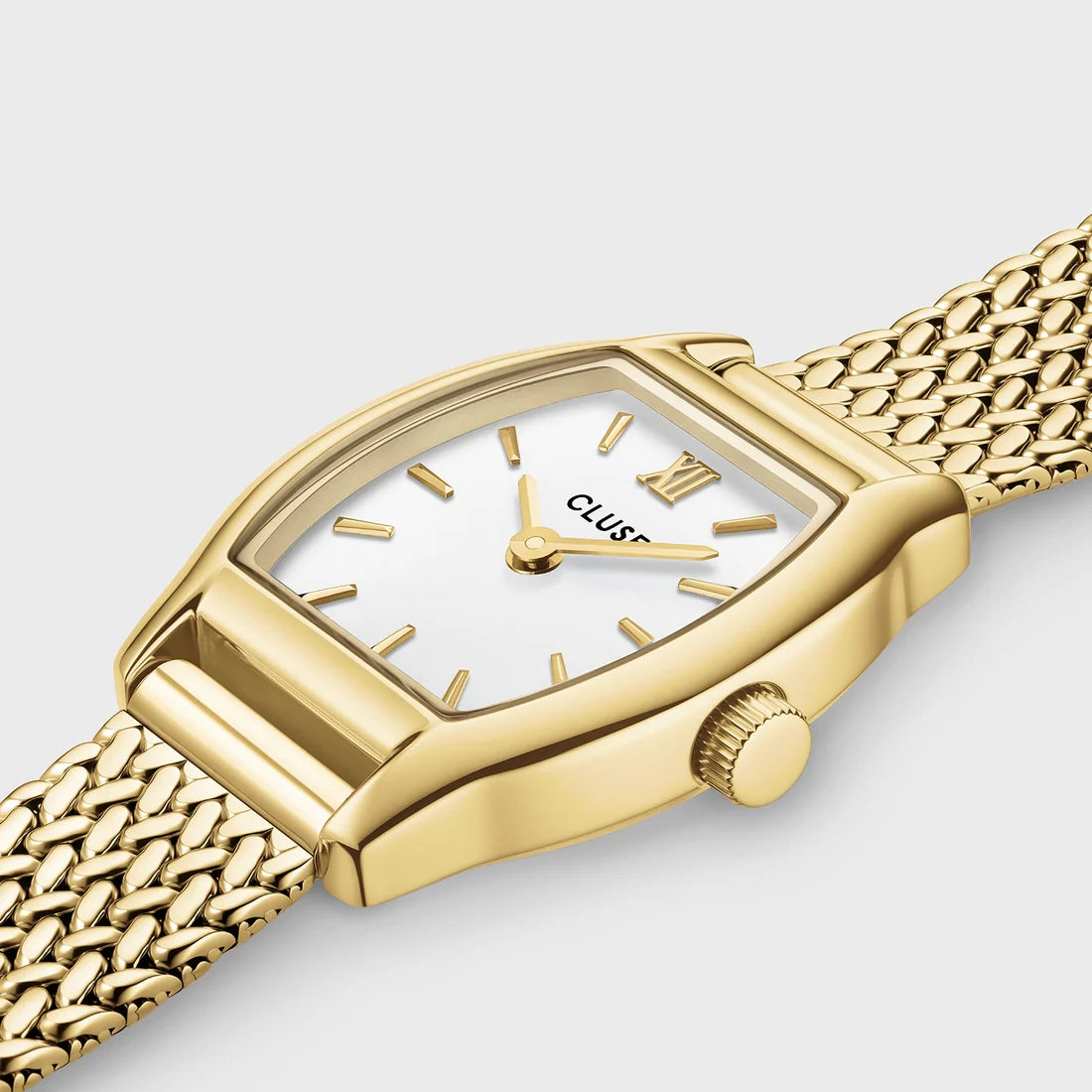 Tonnette Mini Watch Steel, Full Gold Colour