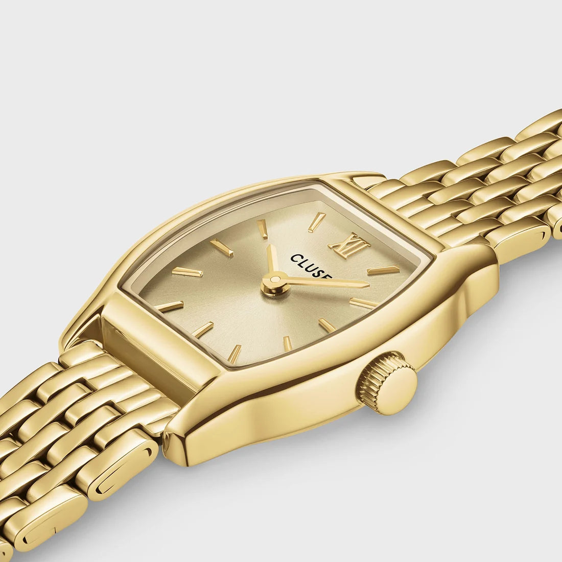 Tonnette Mini Watch Steel, Full Gold Colour