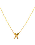 9ct Gold ‘X’ Pendant