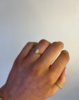 Evie - 18ct Yellow Gold Oval Halo Earth Grown Diamond Ring