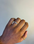 Mollie - 18ct White Gold Three Stone Earth Grown Diamond Ring