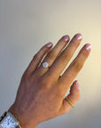 Eve - Yellow Gold Round Brilliant and Halo Earth Grown Diamond Ring