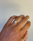 Sarah - 18ct Yellow Gold Cluster Earth Grown Diamond Ring