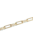 9ct Yellow Gold Oval Link Bracelet