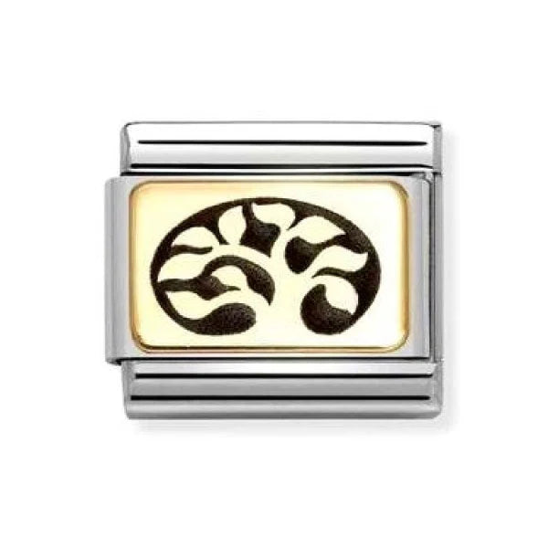 Nomination Classic Yellow Gold Tree Of Life Charm