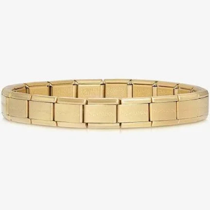 NOMINATION
COMPOSABLE CLASSIC BRACELET BASE MATTE GOLD PLATED STAINLESS STEEL