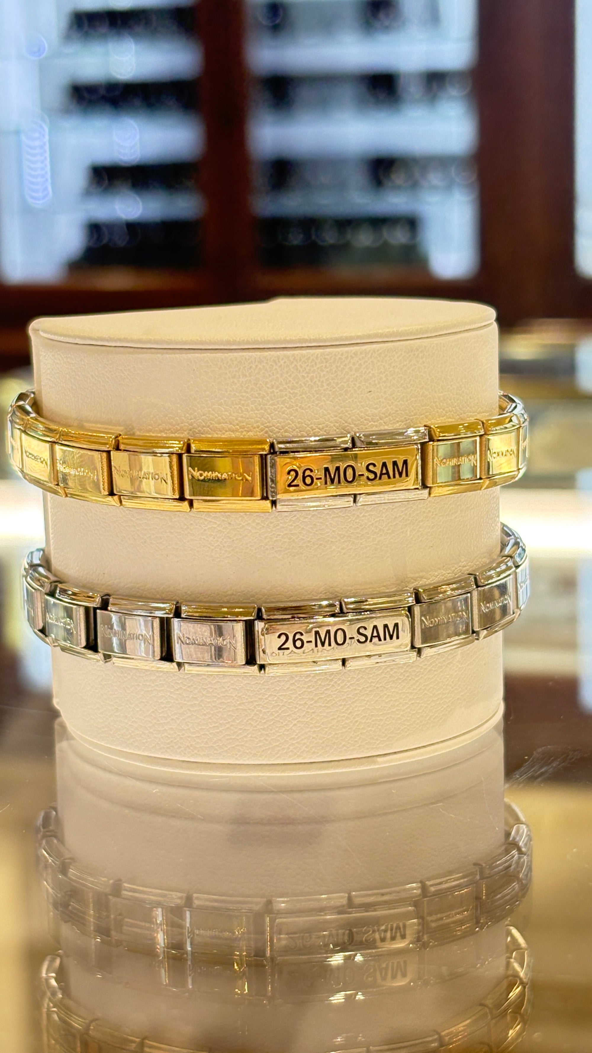 Gold Composable 26-MO-SAM Nomination Charm