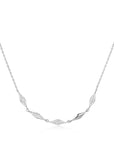 Silver Multi Sparkle Necklace