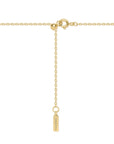 Gold Twisted Rope Lariat Necklace