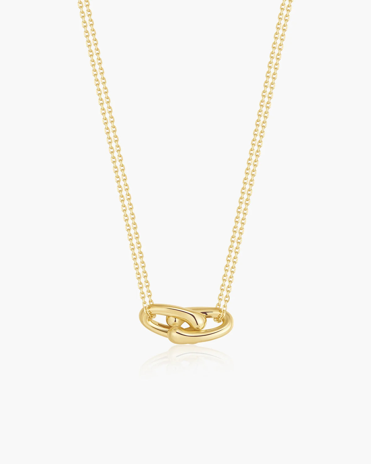 Gold Interlocked Necklace