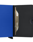 Miniwallet Matte Black & Blue