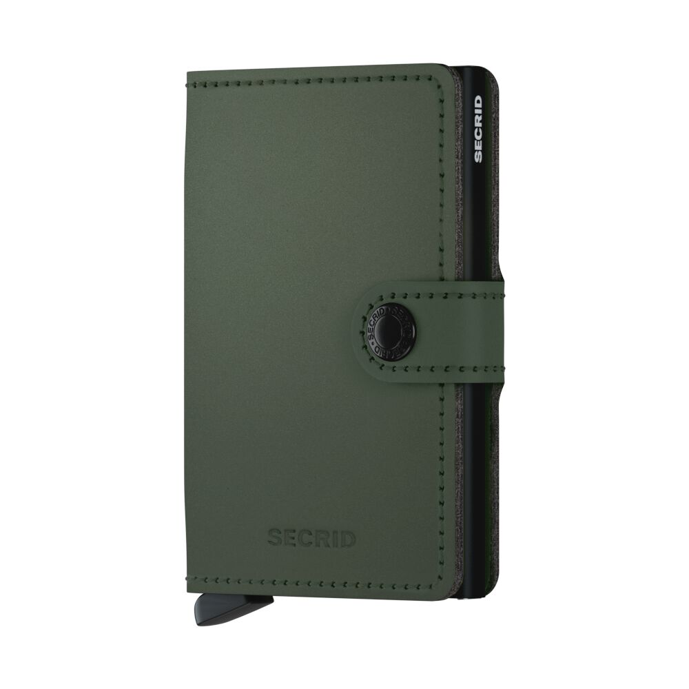 Miniwallet Matte Green/black