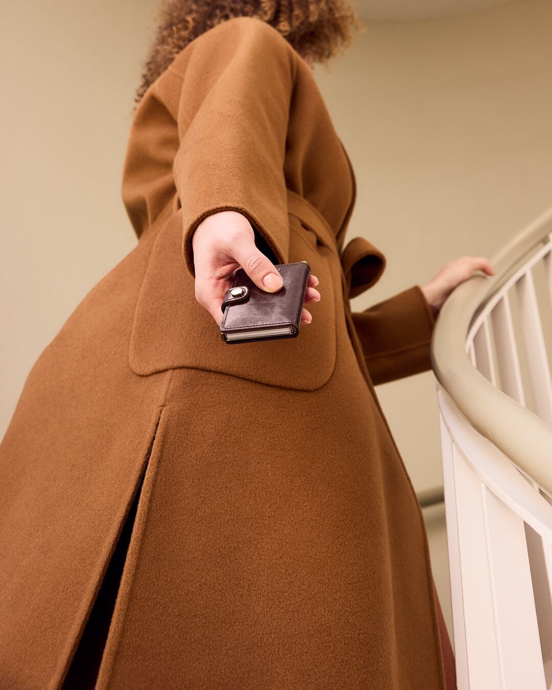 Premium Miniwallet Naplak Mahogany +