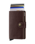 Miniwallet - Vegetable Tanned Espresso Brown