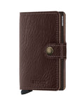 Miniwallet - Vegetable Tanned Espresso Brown